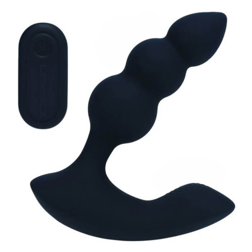 Stymulator prostaty Levelz Beaded z wibracjami i pilotem