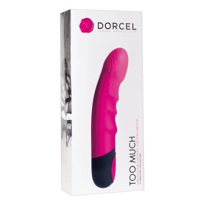 Wibrator Dorcel Too Much w kolorze różowym - opakowanie