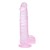 Realistyczne dildo żelowe RealRock 5 cali z jądrami w kolorze różowym