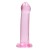 Dildo żelowe RealRock 7 cali z szerszym końcem w kolorze różowym