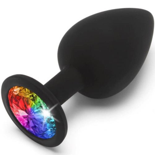 Korek analny Toy Joy Rainbow Booty Jewel Large