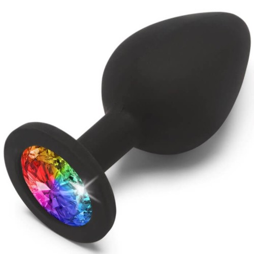 Korek analny Toy Joy Rainbow Booty Jewel Medium