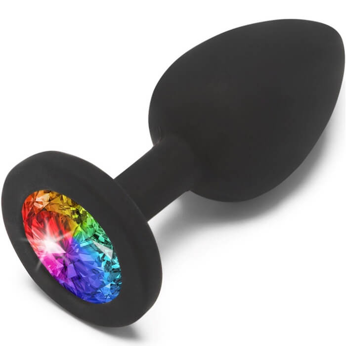 Korek analny Toy Joy Rainbow Booty Jewel Small