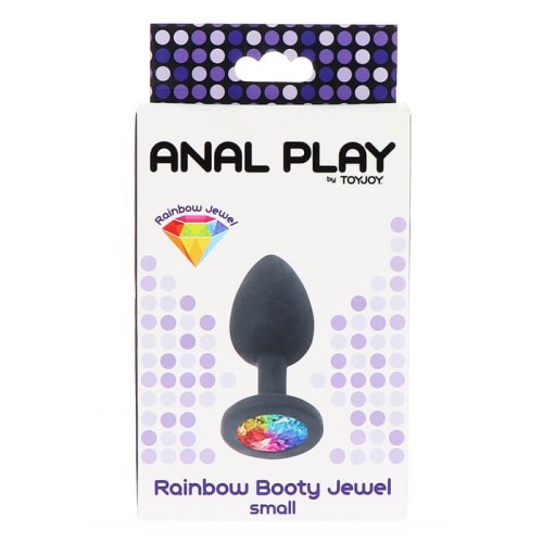 Korek analny Toy Joy Rainbow Booty Jewel Small - opakowanie