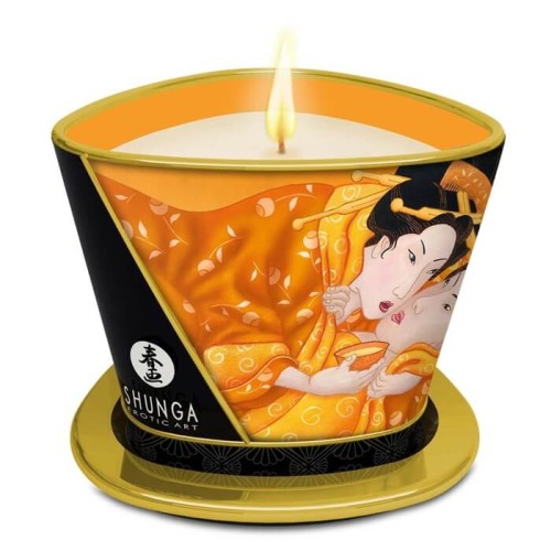 Świeca do masażu Shunga o zapachu mango